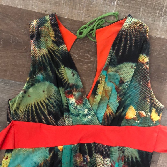 Eva Franco Anthropologie dress. Cactus print - Picture 7 of 8